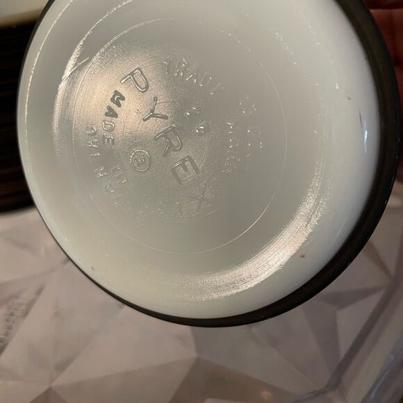 Pyrex Terra Pattern 2 Cups - Picture 6 of 11